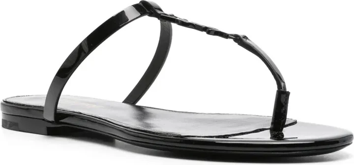 Cassandra leather slides - Image 2