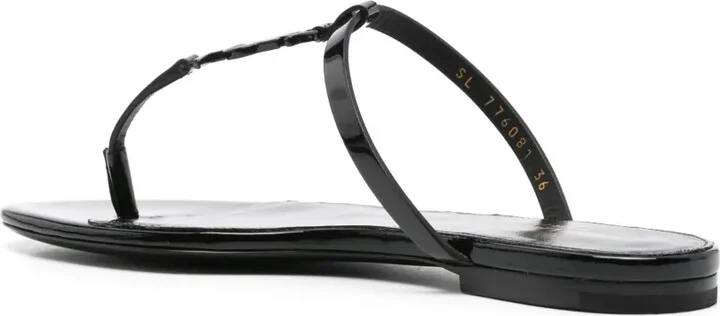 Cassandra leather slides - Image 3