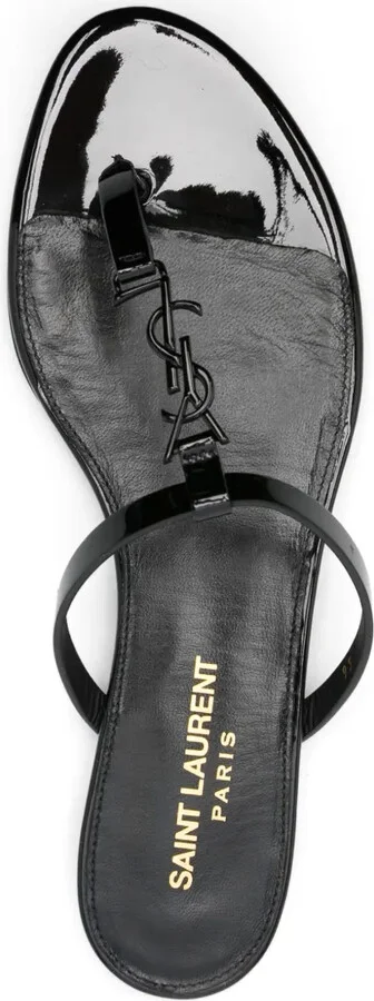 Cassandra leather slides - Image 4
