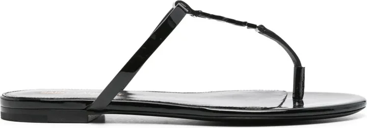 Cassandra leather slides