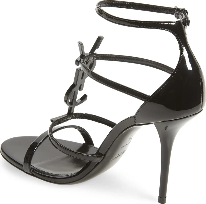 Cassandra YSL Logo Sandal - Image 2