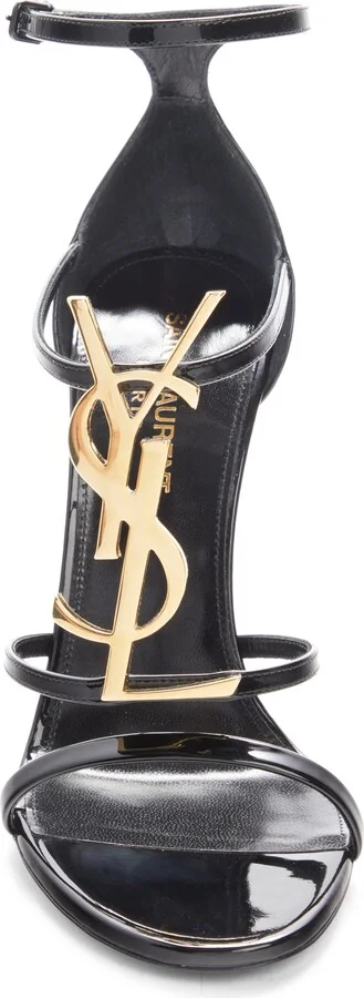 Cassandra YSL Logo Sandal - Image 10