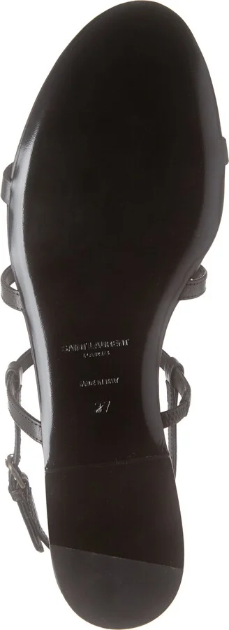 Cassandra YSL Logo Strappy Sandal - Image 6