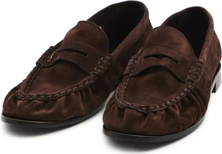 Cassandre-detail suede loafers - Image 2