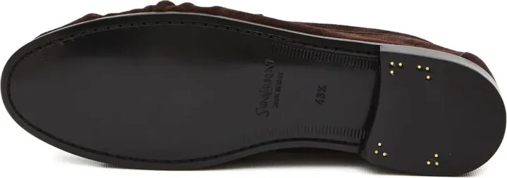 Cassandre-detail suede loafers - Image 5