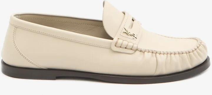 Cassandre Leather Penny Loafers