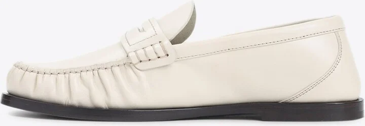 Cassandre Smooth Leather Penny Loafers - Image 2