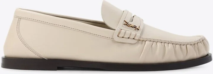 Cassandre Smooth Leather Penny Loafers