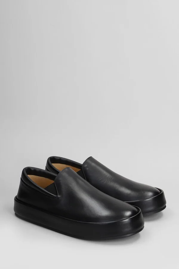 Cassapelle Sneakers In Black Leather - Image 2