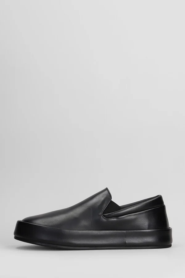 Cassapelle Sneakers In Black Leather - Image 3