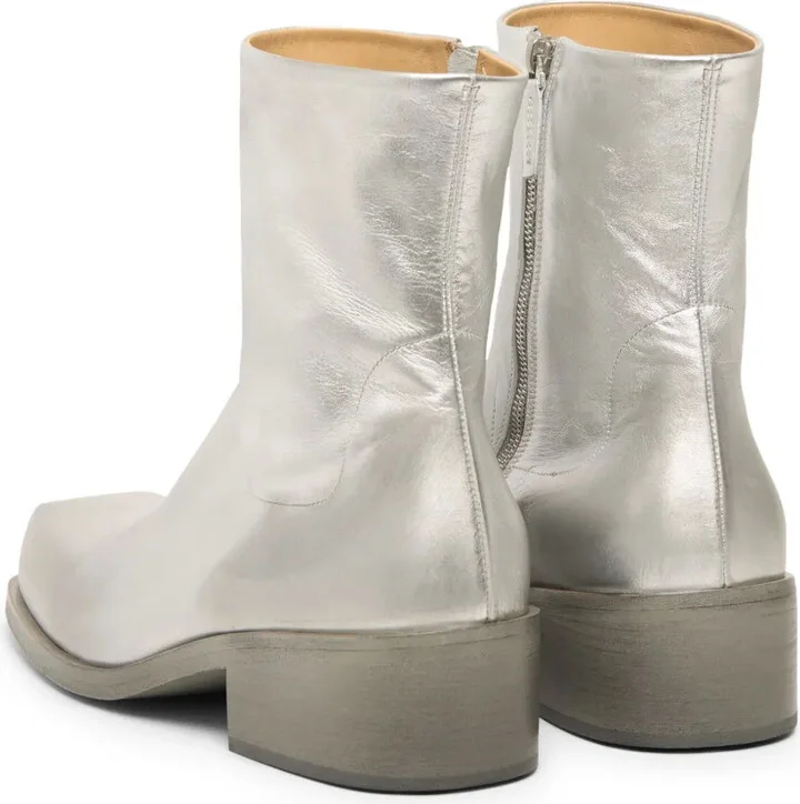Cassello metallic ankle boots - Image 3
