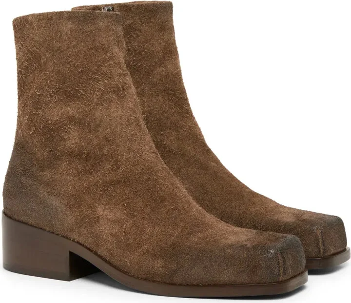 Cassello square-toe suede ankle boots - Image 2