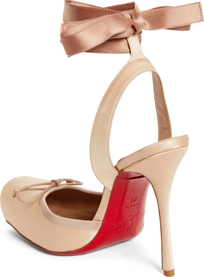 Cassia Lace-Up Slingback Pump - Image 6