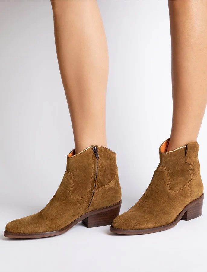 Cassidy Suede Cowboy Boot - Image 4