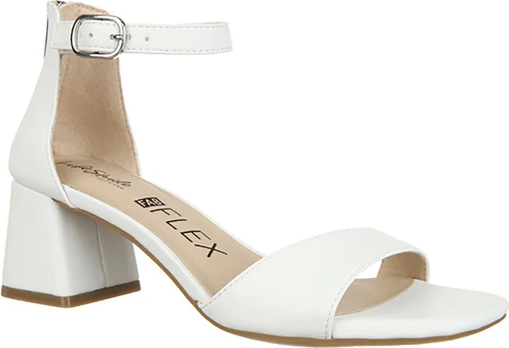 Cassidy Womens Zipper Manmade Ankle Strap