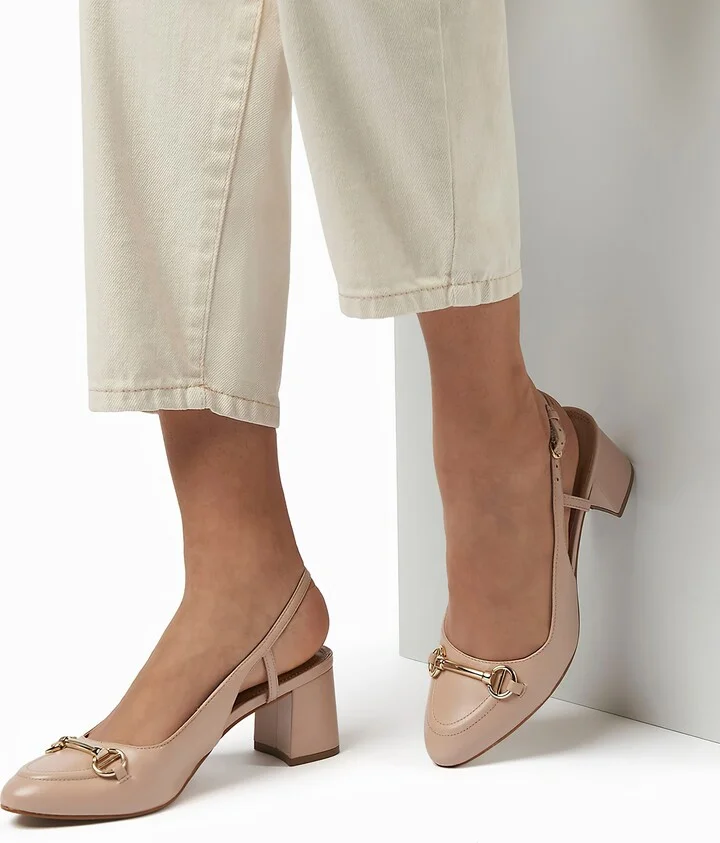 Cassie Block Heel Slingback Pump - Image 7