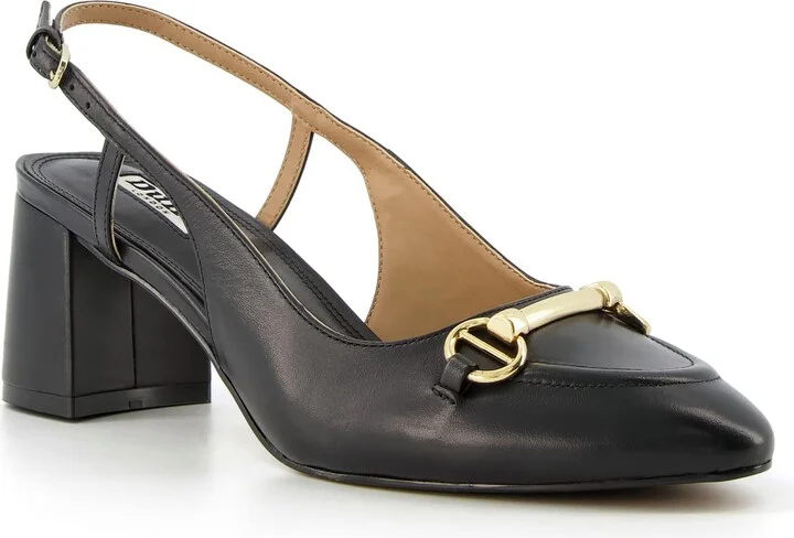 Cassie Block Heel Slingback Pump
