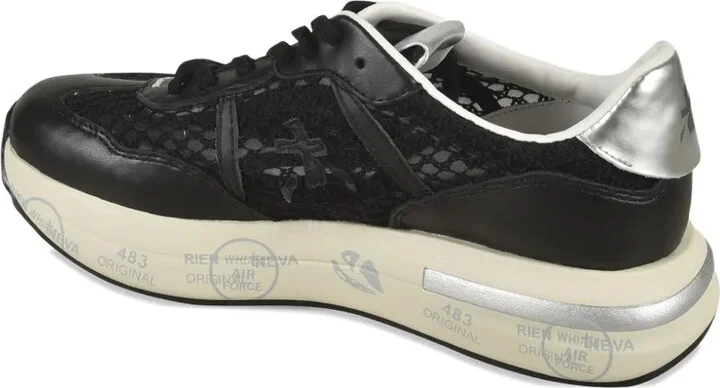 Cassie leather sneakers - Image 3