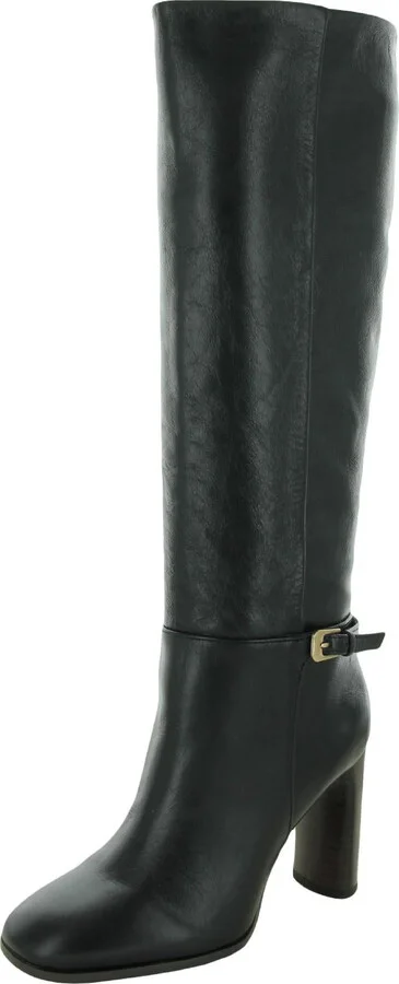 Cassie Womens Zipper Round Toe Knee-High Boots