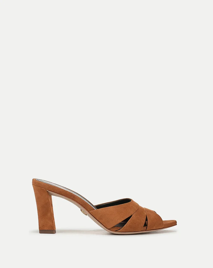 Cassiel Suede Slide Sandal
