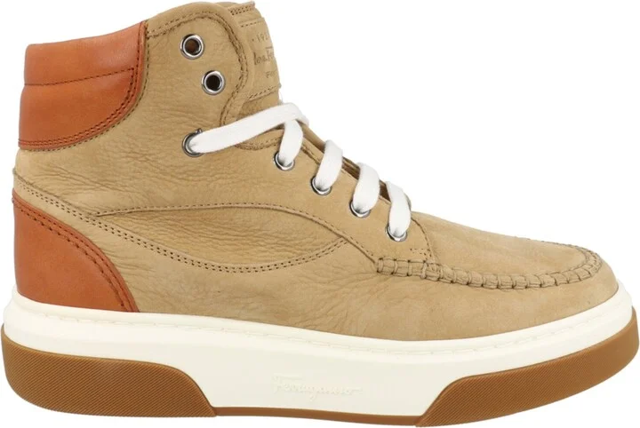 Cassina Suede High-Top Sneakers