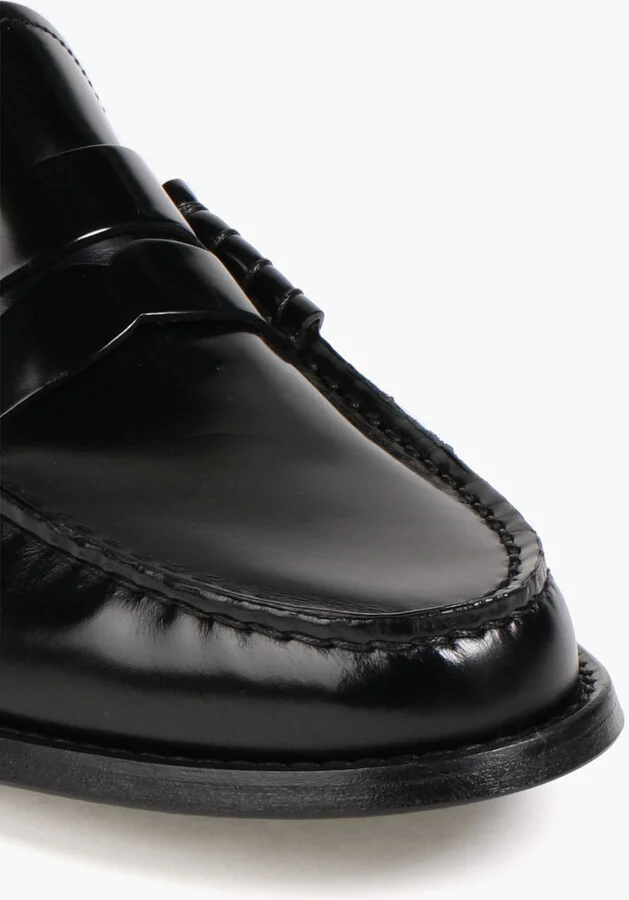 Cassini glossed-leather loafers - Image 4