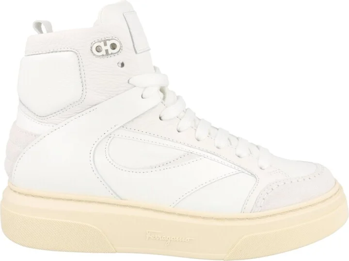Cassio Leather High-Top Sneakers