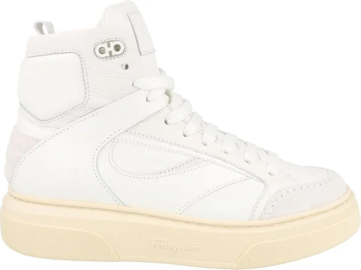 Cassio Leather High-Top Sneakers