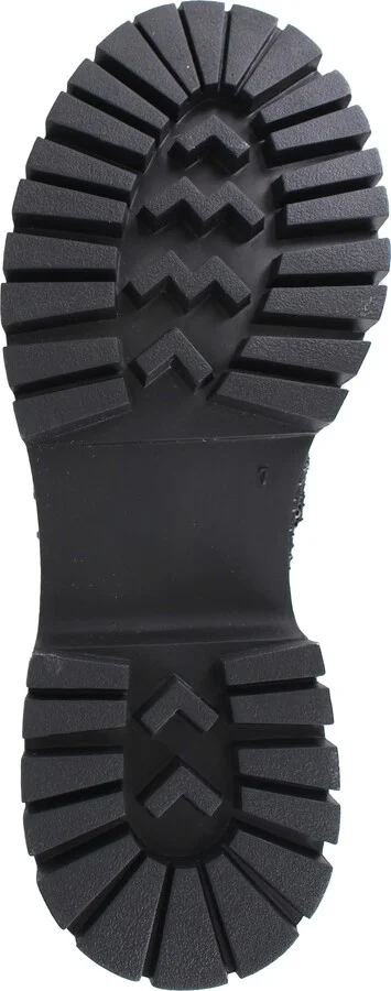 Cassondra Rhinestone Embellished Lug Sole Loafer - Image 6