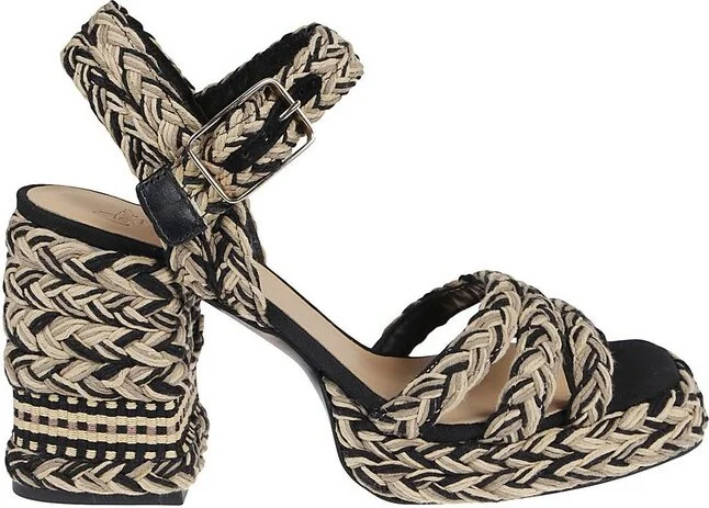 Castañer Alpargata Valeria Square Toe Sandals