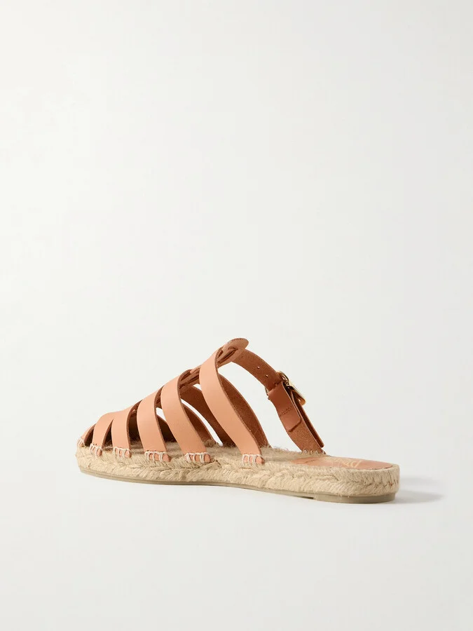 CASTAÑER - + Ancient Greek Sandals Lesvos Leather Sandals - Neutrals - Image 3