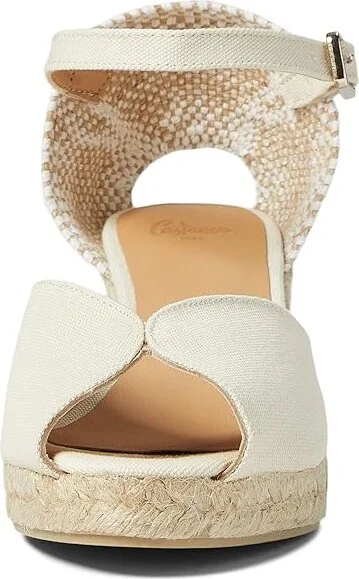 CASTANER Bianca 60 mm Wedge Espadrille Women's Shoes Ivory : EU 35 (US Women's 5) M, Textile - Image 2