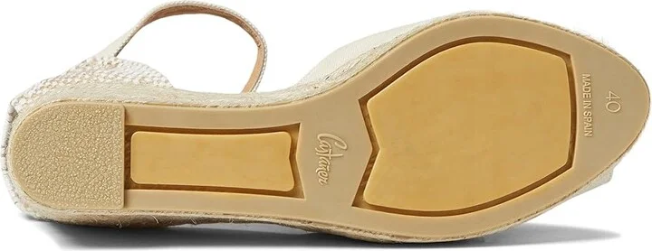 CASTANER Bianca 60 mm Wedge Espadrille Women's Shoes Ivory : EU 35 (US Women's 5) M, Textile - Image 3