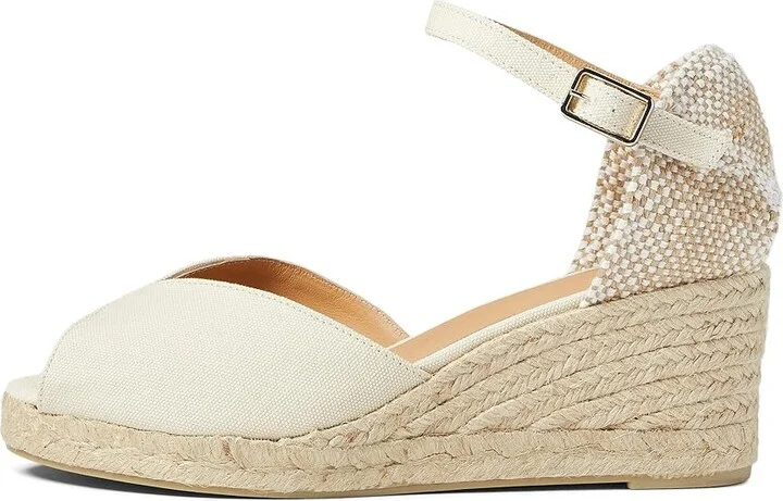 CASTANER Bianca 60 mm Wedge Espadrille Women's Shoes Ivory : EU 35 (US Women's 5) M, Textile - Image 5