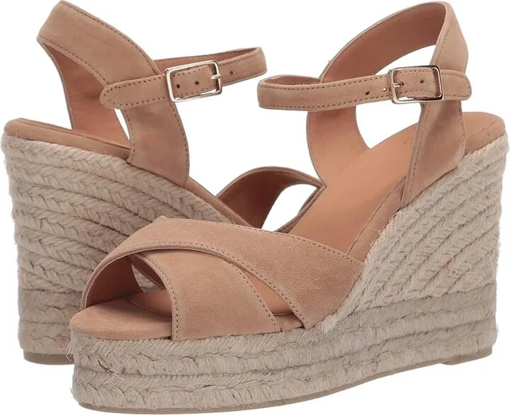 CASTANER Blaudell 80 Wedge Espadrille Women's Shoes Tostado : EU 35 (US Women's 5) M, Canvas