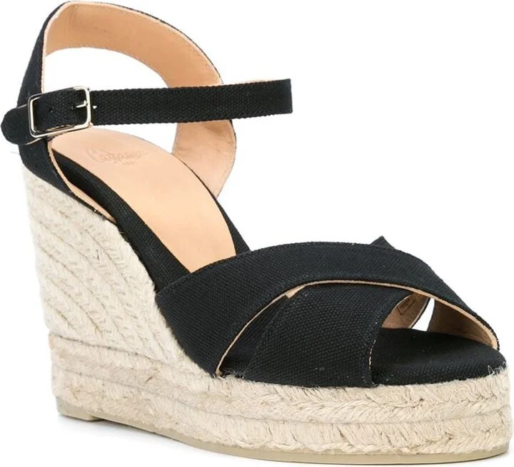 Castañer Blaudell Raffia Wedge Espadrilles - Image 2
