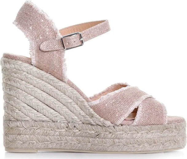 Castañer Bromelia Buckle-Fastened Wedge Espadrilles