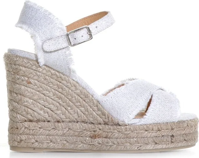 Castañer Bromelia Buckle-Fastened Wedge Espadrilles