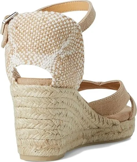 CASTANER Bruna Espadrille Wedge Women's Sandals Sand : EU 36 (US Women's 6) M, Cotton - Image 4