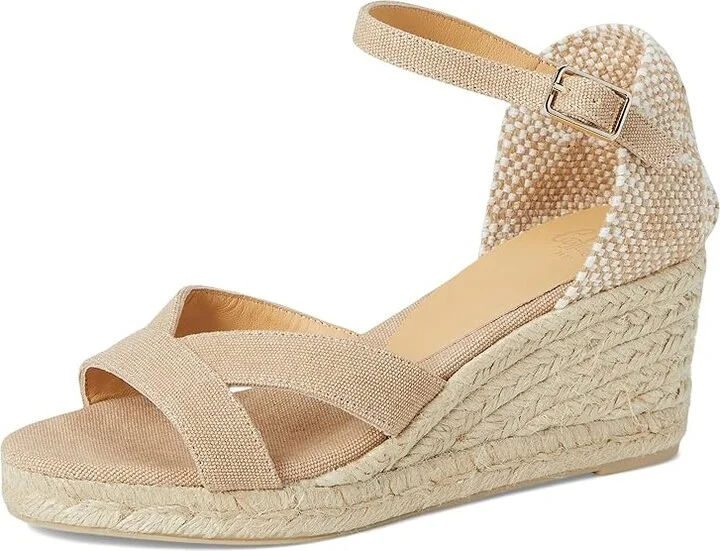 CASTANER Bruna Espadrille Wedge Women's Sandals Sand : EU 36 (US Women's 6) M, Cotton - Image 5