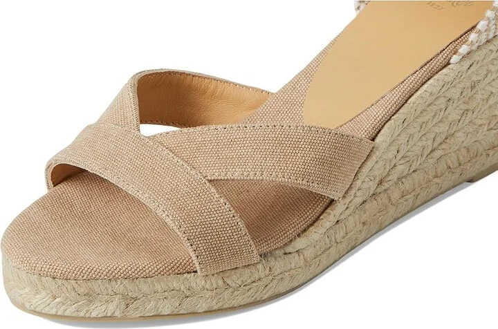 CASTANER Bruna Espadrille Wedge Women's Sandals Sand : EU 36 (US Women's 6) M, Cotton - Image 7