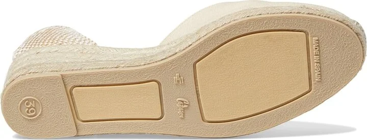 CASTANER Carina 30 Wedge Espadrille Women's Shoes Ivory : EU 37 (US Women's 6.5) M, Canvas - Image 3