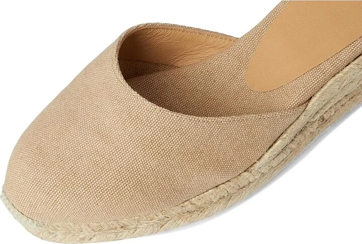 CASTANER Carina 30 Wedge Espadrille Women's Shoes Sand : EU 35 (US Women's 5) M, Canvas - Image 2
