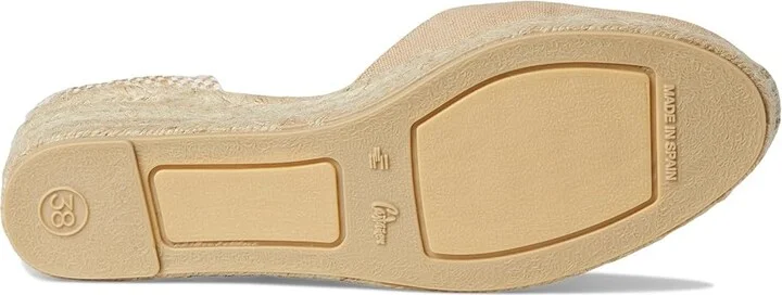 CASTANER Carina 30 Wedge Espadrille Women's Shoes Sand : EU 35 (US Women's 5) M, Canvas - Image 3