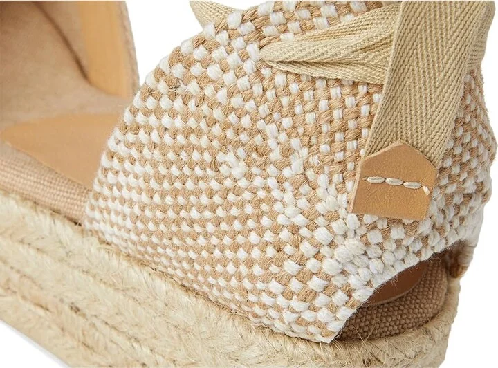 CASTANER Carina 30 Wedge Espadrille Women's Shoes Sand : EU 35 (US Women's 5) M, Canvas - Image 7