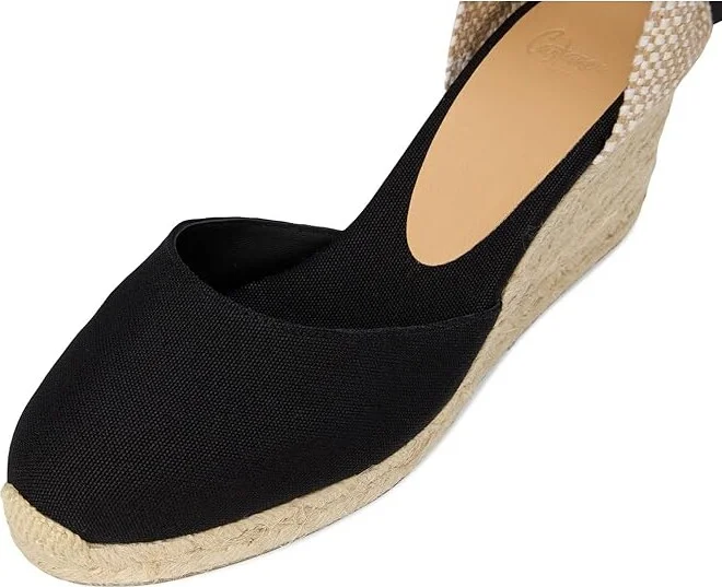 CASTANER Carina 60mm Wedge Espadrille Women's Shoes Black : EU 35 (US Women's 5) M, Canvas - Image 3