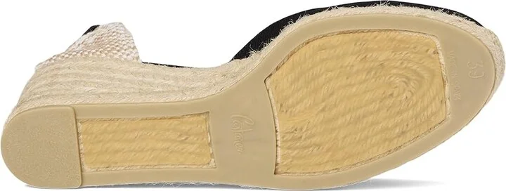 CASTANER Carina 60mm Wedge Espadrille Women's Shoes Black : EU 35 (US Women's 5) M, Canvas - Image 4