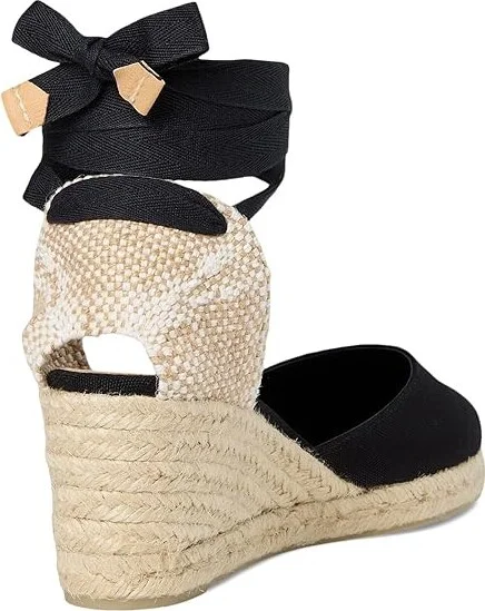 CASTANER Carina 60mm Wedge Espadrille Women's Shoes Black : EU 35 (US Women's 5) M, Canvas - Image 5