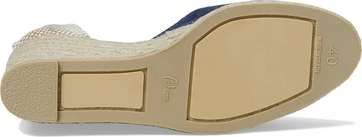 CASTANER Carina 60mm Wedge Espadrille Women's Shoes Dark Blue : EU 37.5 (US Women's 7.5) M, Canvas - Image 3