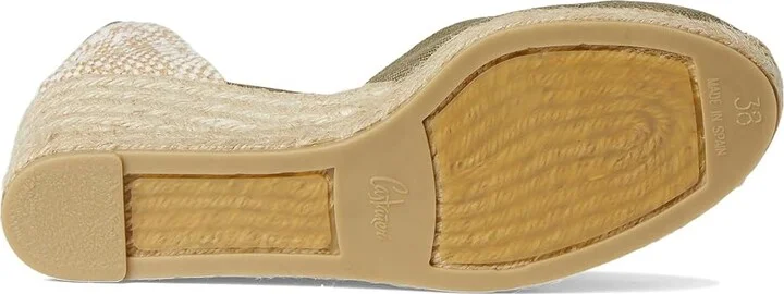 CASTANER Carina 60mm Wedge Espadrille Women's Shoes Olive : EU 39 (US Women's 9) M, Canvas - Image 3